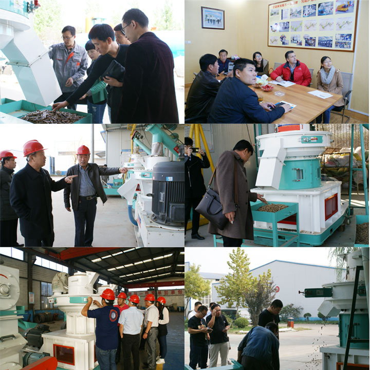 顆粒機現場 顆粒機現場