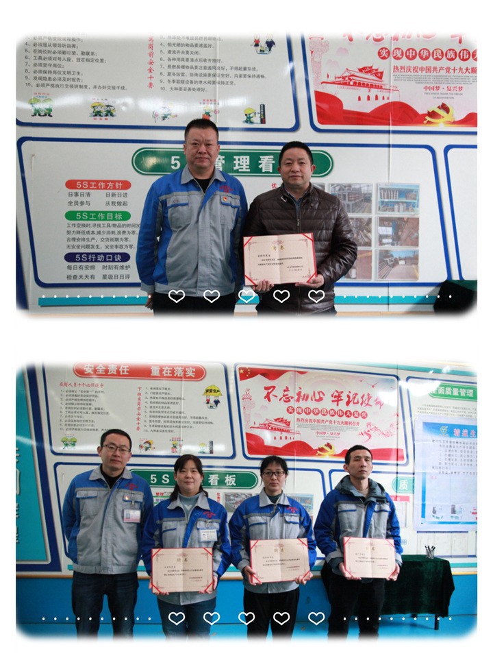 張波為各小組負(fù)責(zé)人頒發(fā)“精益生產(chǎn)項目”任命書。 張波為各小組負(fù)責(zé)人頒發(fā)“精益生產(chǎn)項目”任命書。